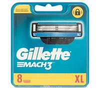 Gillette Mach 3 recharges de rasoir de rasage pour homme - Lot de 8