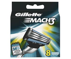 Gillette Mach3 Ancienne version Lames de rasoir 8 lames