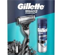 Gillette Mach3 Charbon de bois