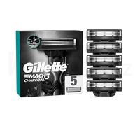 Gillette Mach3 Charcoal têtes de remplacement 5 pcs