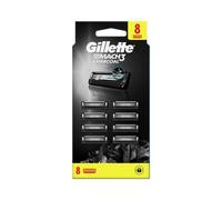 Gillette Mach3 Charcoal têtes de remplacement 8 pcs
