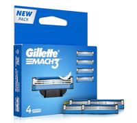 Gillette Mach3 Chargeur 4 pièces Boîte