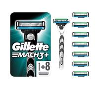 Gillette Mach3 lames de rasoir, 8 pièces + pièce à main libre