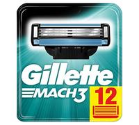 Gillette Mach3 Lot de 12 lames de rasoir pour homme