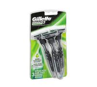 Gillette Mach3 Rasoir Jetable Peaux Sensibles, Lot De 3