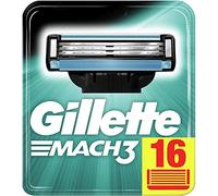 Gillette Mach3 Razor Blades for Men - Pack of 16