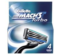 Gillette Mach3 Turbo Pack De 4lames