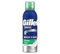 Gillette Mousse A Raser Homme, Formule Apaisante A L’Aloe Vera, Conçue Pour Le Rasage Du Visage A La Peau Sensible, Contre Brulures, Rougeurs, Coupures, 250ml