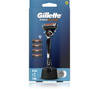 Gillette ProGlide rasoir avec socle + lames de rechange 4 pcs