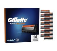 Gillette ProGlide Rasoir Pour Homme, Pack de 14 Recharges De Lames, Conçu Pour un Rasage Précis et Confortable, Avec Lubrastrip pour une Glisse Douce
