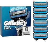 Gillette ProShield Chill Lot de 6 lames de rechange pour rasoir humide pour homme avec lame 5 voies