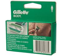 Gillette Rasoir corporel pour homme, 4 lames de rasoir corporel à triple lame