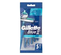 Gillette rasoir jetable Blue II Plus pack de 5 pièces