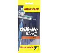 Gillette Rasoir jetable Blue II Plus Pack de 7 pièces