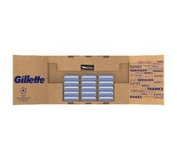 Gillette Rasoir Pour Homme Mach3 Edition Spéciale, Manche Réutilisable Et12 Cartouches De Recharge A 3 Lames Pour Un Rasage Du Visage Doux, Avec Bande Lubrifiante Pour Protéger La Peau