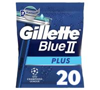 GILLETTE Rasoirs jetables Blue2 Plus Fixe x16+4 offerts