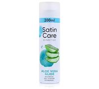 Gillette - Gel ? Raser Aloe Vera Satin Care 200ml - Peaux Sensibles