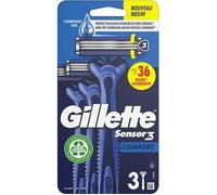 Gillette Sensor 3 Comfort Rasoir Jetable 3uts