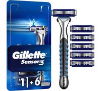 Gillette Sensor 3 Homme Rasoir avec 6 de rechange