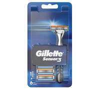 Gillette Sensor 3 Homme Rasoir Avec 6 De Rechange