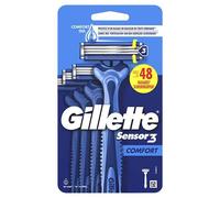 Gillette Sensor3 Comfort, Rasoirs Jetables Pour Homme, Lot De 4 Rasoirs