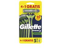 GILLETTE SENSOR3 SENSITIVE Disposable Razor Blades 5 units