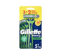 Gillette Sensor3 Sensitive Rasoir Jetable 5uts