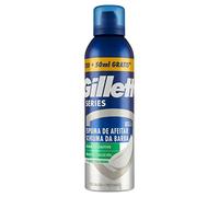 Gillette Série Mousse à raser apaisante à l'aloe vera pour homme 250 ml