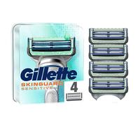 Gillette SkinGuard Lot de 4 lames de rechange pour homme avec aloe vera (l'emballage peut varier)