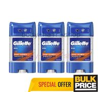 Gillette Sport Triumph Deodorant Gel Long-Lasting 48H Sweat Odor Protect 3-Pack