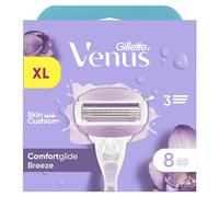 Gillette Venus Comfortglide Breeze Recharges de Lames X8, pour Femme, avec 3 Lames Intégrées pour Un Rasage de Près En Douceur Qui Dure