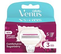 Gillette Venus Comfortglide Sugarberry Recharges De Lames X3, Pour Femme, À 5 Lames