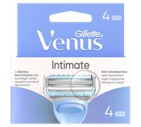 Gillette Venus Intimate Lames de Rasoir Femme pour le Maillot, Pack de 4 | Cartouches de Rechange pour le Rasage du Maillot, Tête Plus Petite Conçue pour les Zones Intimes et pour le Rasage du Pubis