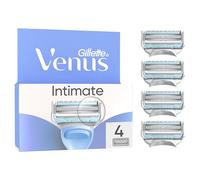 Gillette Venus Intimate Recharges De Lames De Rasoir Femme Pour Le Maillot, Lot De 4 Cartouches De Rechange, Tête Plus Petite Conçue Pour Les Zones Intimes Et Pour Le Rasage Du Pubis