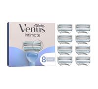 Gillette Venus Intimate Recharges De Lames De Rasoir Femme Pour Le Maillot, Lot De 8 Cartouches De Rechange, Tête Plus Petite Conçue Pour Les Zones Intimes Et Pour Le Rasage Du Pubis