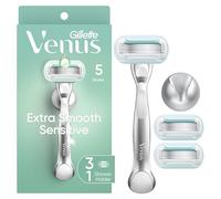 Gillette Venus Lame de rasoir pour femme extra douce avec manche réutilisable, 3 recharges de lames et support de douche