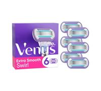 Gillette Venus - Lames de rasoir Extra Lisse Pivotante - Lot de 6 lames