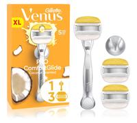 Gillette Venus PRO ComfortGlide Coconut rasoir féminin avec support de douche + lames de rechange 5 pcs