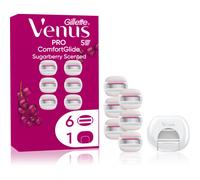 Gillette Venus PRO ComfortGlide Sugarberry lames de rechange + cache de protection 6 pcs