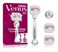 Gillette Venus PRO ComfortGlide Sugarberry rasoir féminin avec support de douche + lames de rechange