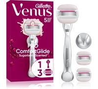 Gillette Venus PRO ComfortGlide Sugarberry rasoir féminin avec support de douche + lames de rechange 5 pcs
