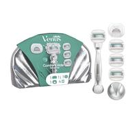 Gillette Venus Rasoir Femme Pro ComfortGlide Senistive Avec Recharge De Lames x 4, Conçu Pour Les Peaux Les Plus Sèches, Manche Réutilisable, Bande Lubrifiante Avec Une Touche D’Aloe Vera