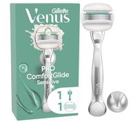 Gillette Venus Rasoir Pour Femmes Pro ComfortGlide Sensitive, Manche Réutilisable, Cartouche De Recharge A 5 Lames Et Bande Lubrifiante Contre La Peau Sèche, Rasage Doux Même Des Peaux Sensibles