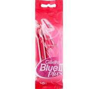 Gillette Venus Rasoirs Jetables pour Femmes Blue II Plus, Pack de 10 Rasoirs [Officiel]
