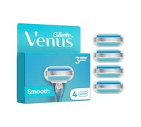 Gillette Venus – Recharges de rasoir pour femmes – 3 lames, bande lubrifiante – Lot de 4