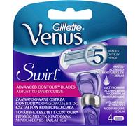 Gillette Venus Swirl Deluxe Smooth têtes de remplacement 4 pcs