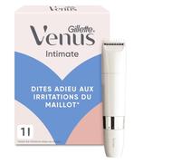 Gillette Tondeuse intime femme – Étanche, technologie Braun pour peau et poils pubiens
