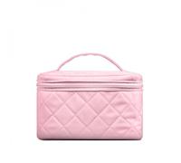 Gillian Jones - Beauty Box In Quilted Nylon Pink