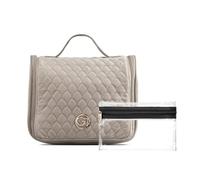 Gillian Jones - Organizer Cosmetic Bag Beige Velour