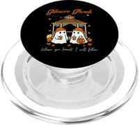 Gilmore Ghouls Where You Haunt I Will Follow Funny Halloween PopSockets PopGrip pour MagSafe